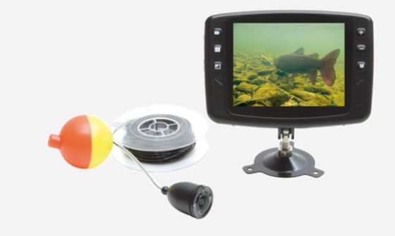 Составные части подводной камеры для рыбалки