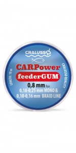 Резина для фидерного амортизатора CRALUSSO CARPower Feeder gum (10m) Ф-1,00мм