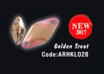 Колеблющаяся блесна HERAKLES KITE 1,2gr (Golden Trout)
