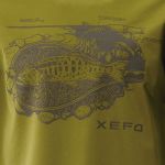 Футболка XEFO T-Shirts SH-296N Оливковый размер 2XL (EU. XL)