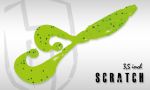 Силиконовые приманки HERAKLES SCRATCH Jr. 3.5 (Chartreuse Pepper)