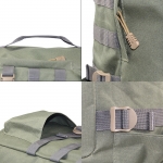 Рюкзак-сумка цилиндрическая цвет Хаки, 45*26 см.