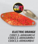 Колеблющаяся блесна HERAKLES AMMER 2,5g (Electric Orange)