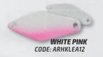 Колеблющаяся блесна HERAKLES LEAF 0,9g цвет White Pink