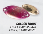Колеблющаяся блесна HERAKLES SBAM 1,3g цвет Golden Trout