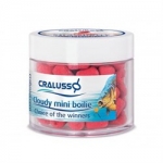 Пылящие Мини-Бойлы Cralusso Strawberry Cloudy mini boilie (клубника) 8х12мм 20gr