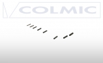 Трубочки обжимные для поводков Colmic Brass tubes - 0,8mm - 12шт