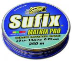 Шнур Sufix Matrix Pro x6 Multi Color 100м 0.14мм