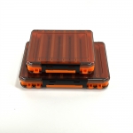 Коробка для воблеров двухсторонняя M, 20*17*4.5 см., оранжевая