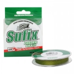 Леска плетеная SUFIX Feeder braid зеленая 100м 0.14мм 6,8кг