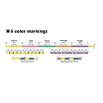 Шнур VARIVAS PE 4 Marking Multi Color Edition 150m #2 30 LB