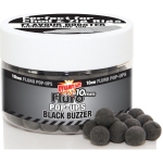 Бойлы плавающие Dynamite Baits 10 мм. Black Buzzer Fluro + Liquid Booster