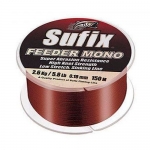 Леска Sufix Feeder mono красная 300м 0.18мм 2,8кг