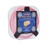 Штекерная резина MIDDY Hi-Viz Shock Core 10-14 Hollow Pink Ф-1,80мм /  3,0мт