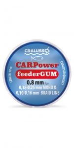 Резина для фидерного амортизатора CRALUSSO CARPower Feeder gum (10m) Ф-0,80мм