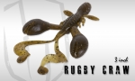 Силиконовые приманки HERAKLES RUGBY CRAW 3" цвет Chartreuse Pepper