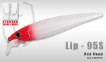 Воблер HERAKLES LIP 95S цвет Red head