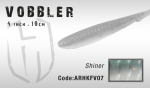 Силиконовые приманки HERAKLES VOBBLER 10cm цвет Shiner