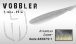 Силиконовые приманки HERAKLES VOBBLER 10cm цвет Arkasas Shiner