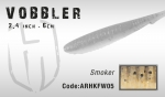 Силиконовые приманки HERAKLES VOBBLER 6cm цвет Smoker