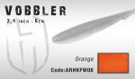 Силиконовые приманки HERAKLES VOBBLER 6cm цвет Orange