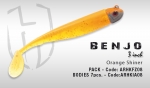 Силиконовые приманки HERAKLES BENJO BODIES цвет Orange Shiner
