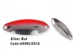 Колеблющаяся блесна HERAKLES LDS 3,6 gr (Silver Red)