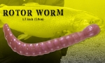 Силиконовые приманки HERAKLES ROTOR WORM  цвет Live Pellet