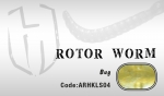 Силиконовые приманки HERAKLES ROTOR WORM цвет Bug