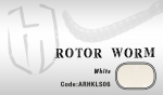 Силиконовые приманки HERAKLES ROTOR WORM цвет White