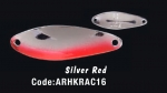 Колеблющаяся блесна HERAKLES RACE 1,5 gr (Silver Red)
