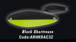 Колеблющаяся блесна HERAKLES RACE 1,5 gr (Black Chartreuse)