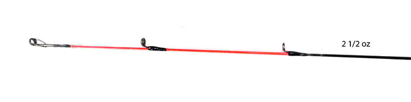 запасной хлыст для NEXT ADVENTURE CARBON TIP 650mm:  Orange (2.1/2oz)