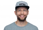 Кепка RAPALA серая Flat Brim Cap - Grey/Black