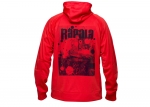 Толстовка RAPALA Splash Hoodie - Red размер M