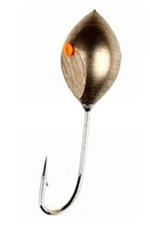 Тульская мормышка вольфрамовая Капля никель вес 0.43гр., диа. 3.3мм