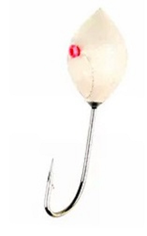 Тульская мормышка вольфрамовая Капля серебро вес 0.26гр., диа. 2.7мм