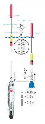 Поплавок CRALUSSO ROCKET -18,0 (изм вес - 3,5гр)