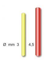 Антенны для поплавков Stonfo (Ф-3,0) L-37мм красные и желтые 20шт.