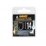 Крючки MIDDY T63-13 Finesse Carp Spade Hooks 16s (10pc pkt)