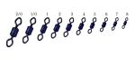 Вертлюги COLMIC DIMOND EYE ROLLING SWIVELS № 18 /14кг /12шт
