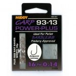 Поводки MIDDY Carp 93-13 Power-Plus 14 to 0.18 9pc pkt