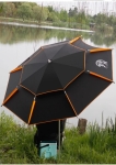 Зонт рыболовный, цвет синий с черным 2,2 м.