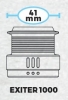 Катушка COLMIC EXITER 1000 (Front Drag / 6+1 BB / 5.2:1)
