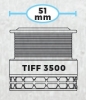 Катушка COLMIC TIFF 3500 (Front Drag / 8+1BB / 5.2:1)