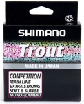 Леска SHIMANO Trout Competition Mono 150m красная 0,12мм