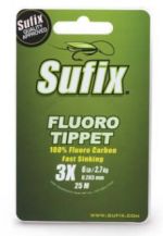 Леска SUFIX Fluoro Tippet Clear 25м 0.078мм