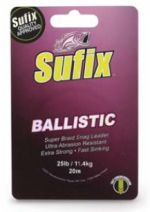 Шнур Sufix Ballistic 20m Brown 20.4кг