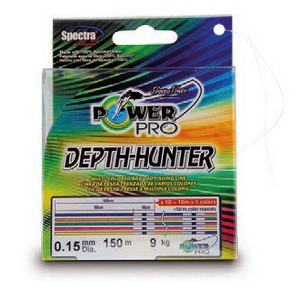 Шнур Power Pro 100м Multicolor 0,10
