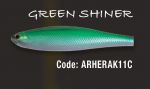 Воблер HERAKLES MY Shad цвет Green Shiner